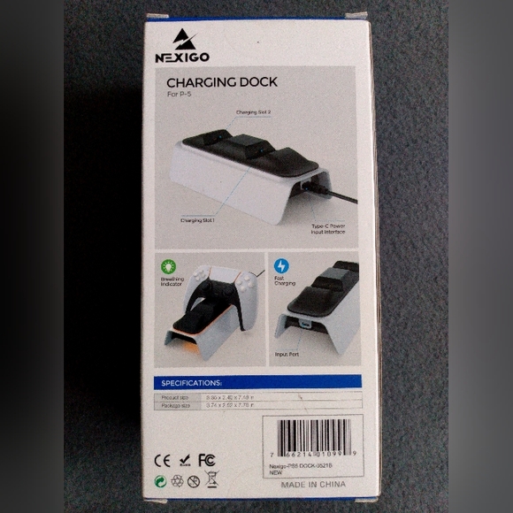 Nexigo charging dock for PS5 - Picture 2 of 3
